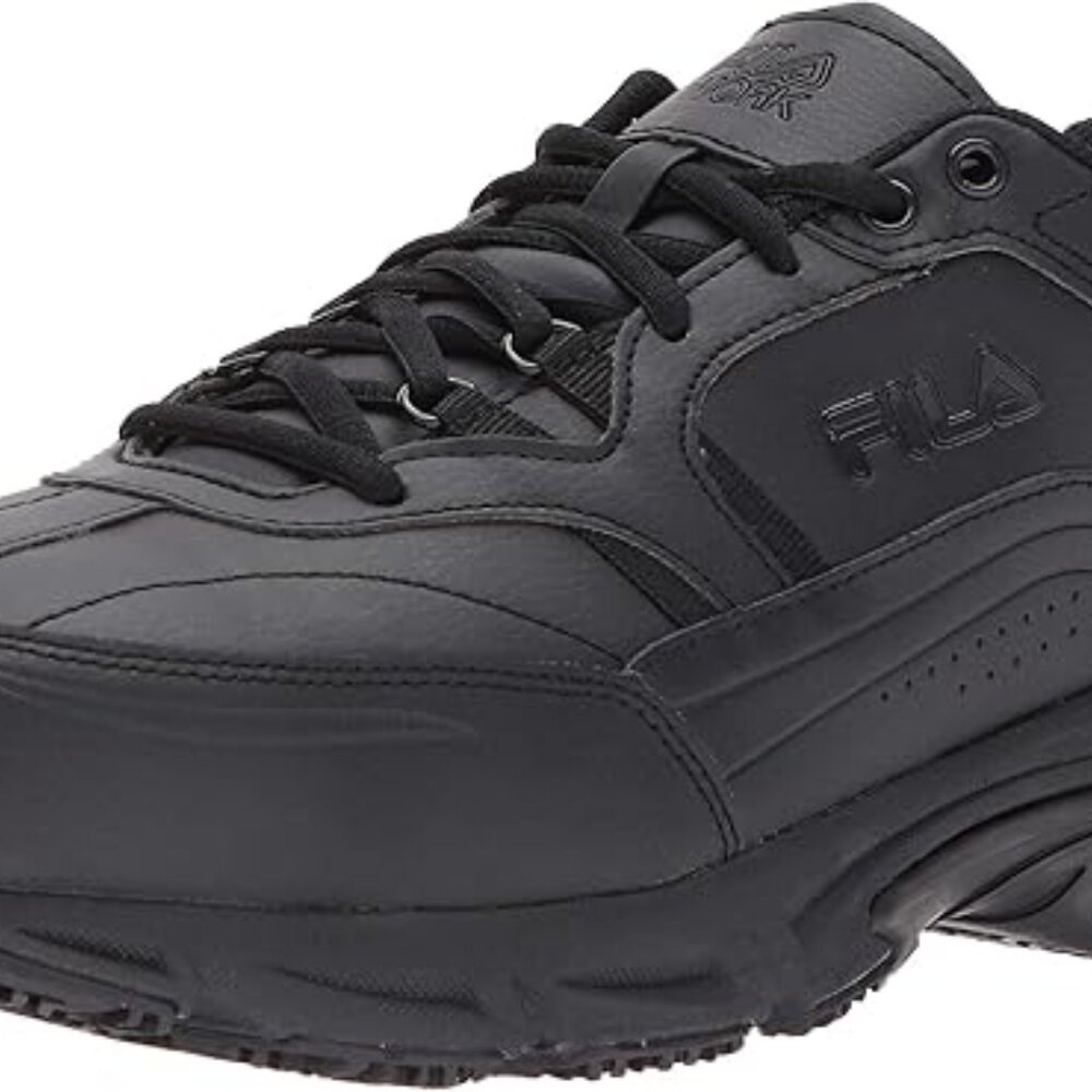 Men's Fila Memory Workshift Slip-Resistant Composite Toe Shoe Size 10 Wide